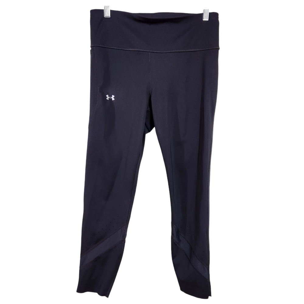 Under Armour Black Capri Leggings Workout, sz L